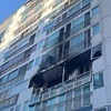 포항 아파트서 부탄가스 폭발…일가족 1명 사망·2명 화상