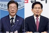 이재명 50% 첫 돌파…김문수 12.2%, 한동훈 8.5%, 홍준표 7.5%[리얼미터]