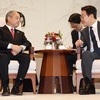 李대통령, 손정의 만나 