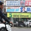 이재명 용산‧한동훈 청계광장행…총선 하루 전 ‘마지막 유세’