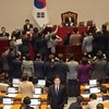 野, 헌정사 첫 권한대행 탄핵소추…한총리 직무정지·최상목 대행체제