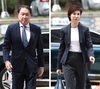 최태원·노소영 이혼소송 항소심 마지막 변론 나란히 출석