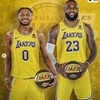 르브론의 소원 성취…아들 브로니와 NBA 레이커스서 함께 뛴다