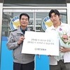 내리막서 제동장치 풀린 트럭 쫓아가 멈춰 세운 청년 시민