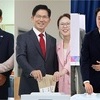사전투표 첫날…이재명 신촌·김문수 인천·이준석 동탄·권영국 여수 찾아 한 표 행사