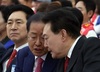 尹 대통령-홍준표 만찬회동…洪 '김한길 총리·장제원 실장' 추천