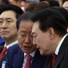 尹 대통령-홍준표 만찬회동…洪 '김한길 총리·장제원 실장' 추천